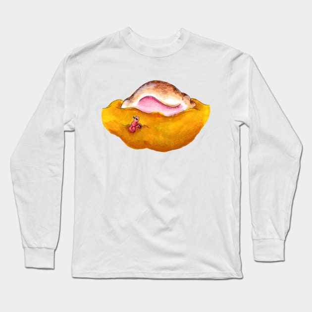 Home Sweet Shell Long Sleeve T-Shirt by KristenOKeefeArt